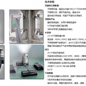 JWQ-1 電廠冷塔脫硫廢水機(jī)械霧化蒸發(fā)器